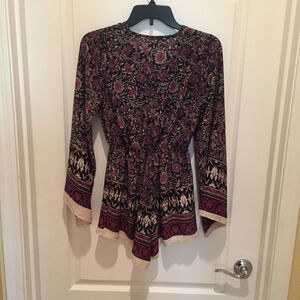 Audrey 3+1 Floral Romper